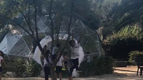 cupola geodetica scuola