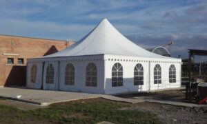 tensostruttura per auto pvc