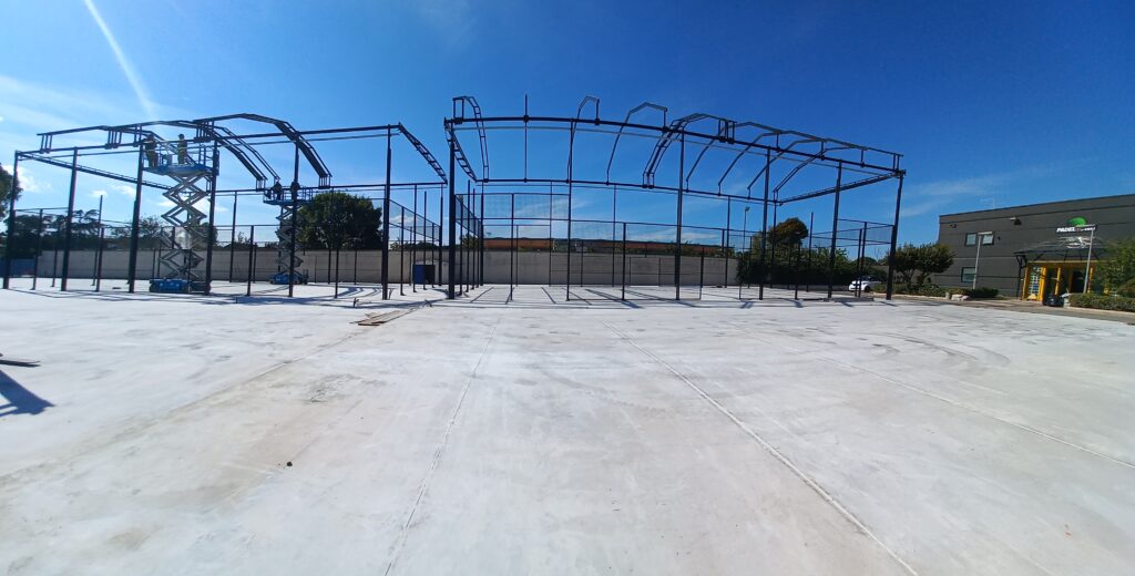 manutenzione campo padel